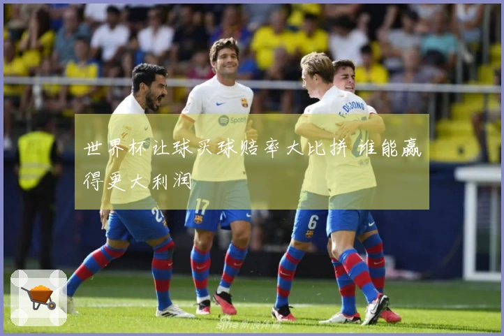 世界杯让球买球赔率大比拼 谁能赢得更大利润